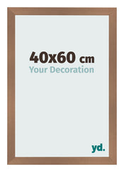 Cornice 40x60cm Rame Decorativo MDF Bologna Davanti Dimensione | Yourdecoration.it