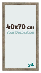 Cornice 40x70 cm Metallo Vintage MDF Bologna Davanti Dimensione | Yourdecoration.it