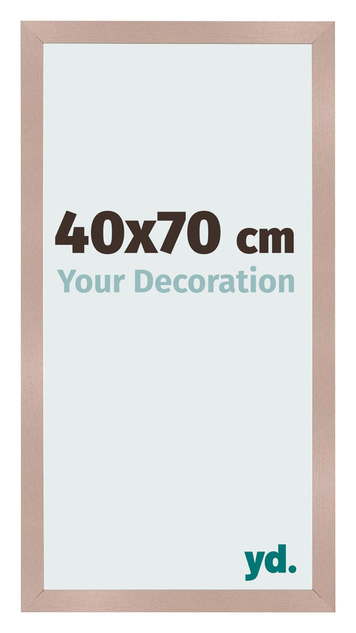 Cornice 40x70 cm Rosa Antico MDF Bologna Davanti Dimensione | Yourdecoration.it