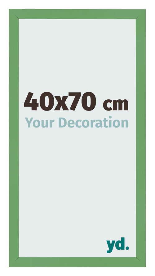 Cornice 40x70 cm Verde MDF Bologna Davanti Dimensione | Yourdecoration.it