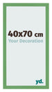 Cornice 40x70 cm Verde MDF Bologna Davanti Dimensione | Yourdecoration.it