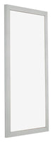 Cornice 40x70cm Acciaio Inox MDF Bologna Davanti Obliquo | Yourdecoration.it