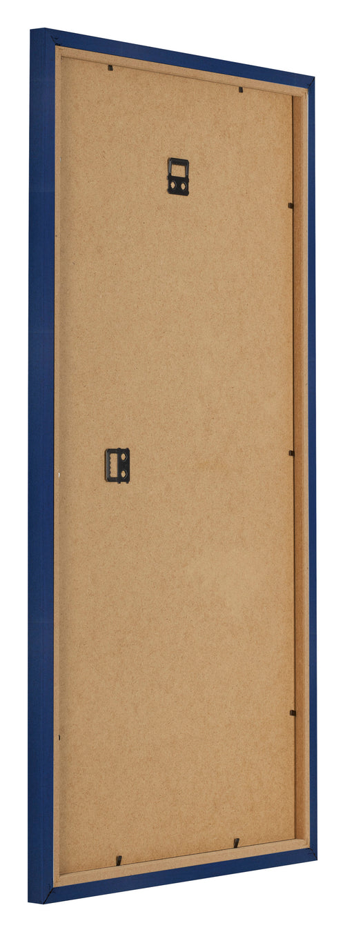 Cornice 40x70cm Blu Scuro Spazzato MDF Bologna Retro Obliquo | Yourdecoration.it