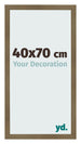 Cornice 40x70cm Bronzo Decorativo MDF Bologna Davanti Dimensione | Yourdecoration.it