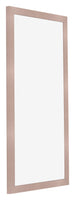 Cornice 40x70cm Rosa Antico MDF Bologna Davanti Obliquo | Yourdecoration.it