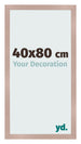 Cornice 40x80 cm Rosa Antico MDF Bologna Davanti Dimensione | Yourdecoration.it