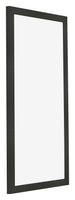 Cornice 40x80cm Antracite MDF Bologna Davanti Obliquo | Yourdecoration.it