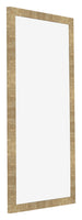 Cornice 40x80cm Oro Antico MDF Bologna Davanti Obliquo | Yourdecoration.it