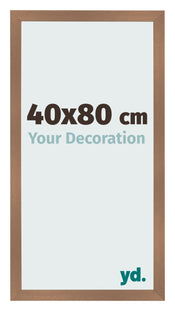 Cornice 40x80cm Rame Decorativo MDF Bologna Davanti Dimensione | Yourdecoration.it