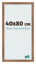 Cornice 40x80cm Rame Decorativo MDF Bologna Davanti Dimensione | Yourdecoration.it