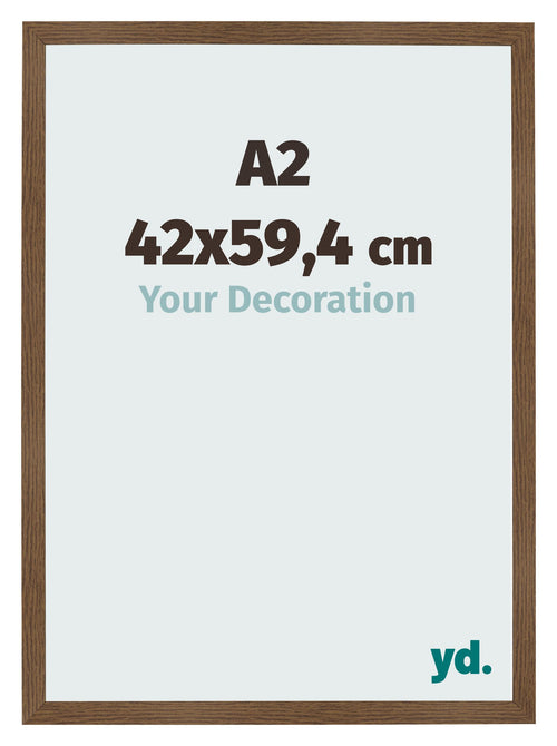 Cornice 42x59 4 cm A2 Rovere Rustico MDF Bologna Davanti Dimensione | Yourdecoration.it