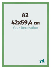 Cornice 42x59 4 cm A2 Verde MDF Bologna Davanti Dimensione | Yourdecoration.it