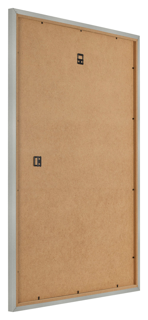 Cornice 42x59 4cm A2 Argento Opaco MDF Bologna Retro Obliquo | Yourdecoration.it