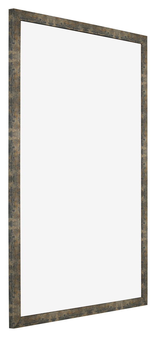 Cornice 42x59 4cm A2 Blu Oro Fondente MDF Bologna Davanti Obliquo | Yourdecoration.it