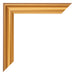 Cornice 42x59 4cm A2 Oro Opaco MDF Lazio Dettaglio Angolo | Yourdecoration.it