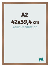 Cornice 42x59 4cm A2 Rame Decorativo MDF Bologna Davanti Dimensione | Yourdecoration.it