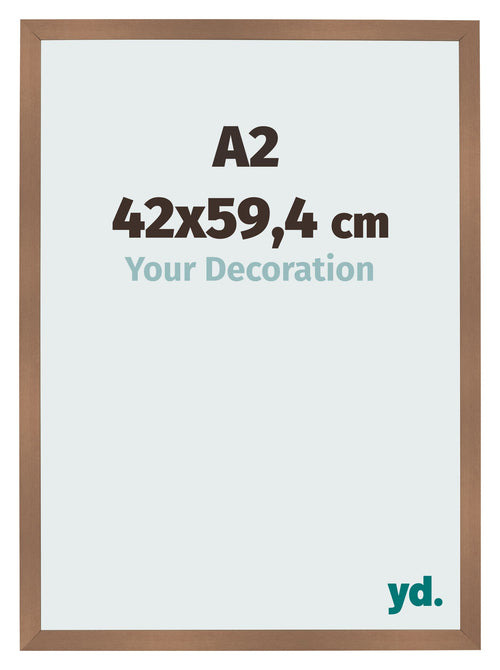 Cornice 42x59 4cm A2 Rame Decorativo MDF Bologna Davanti Dimensione | Yourdecoration.it