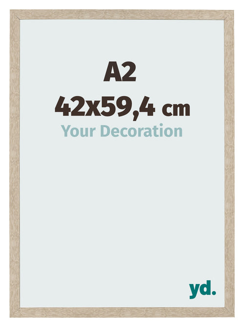 Cornice 42x59 4cm A2 Rovere MDF Bologna Davanti Dimensione | Yourdecoration.it