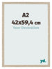 Cornice 42x59 4cm A2 Rovere MDF Bologna Davanti Dimensione | Yourdecoration.it