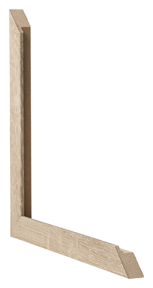 Cornice 42x59 4cm A2 Rovere MDF Bologna Dettaglio Intersezione | Yourdecoration.it