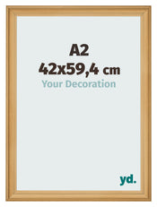 Cornice 42x59 4cm A2 Veta De Pino MDF Lazio Davanti Dimensione | Yourdecoration.it