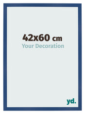 Cornice 42x60 cm Blu Scuro MDF Bologna Davanti Dimensione | Yourdecoration.it