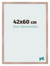 Cornice 42x60 cm Rosa Antico MDF Bologna Davanti Dimensione | Yourdecoration.it