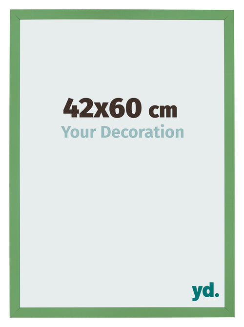 Cornice 42x60 cm Verde MDF Bologna Davanti Dimensione | Yourdecoration.it