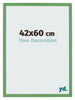 Cornice 42x60 cm Verde MDF Bologna Davanti Dimensione | Yourdecoration.it