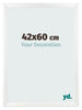 Cornice 42x60cm Bianco Vintage MDF Pisa Davanti Dimensione | Yourdecoration.it