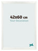 Cornice 42x60cm Bianco Vintage MDF Pisa Davanti Dimensione | Yourdecoration.it