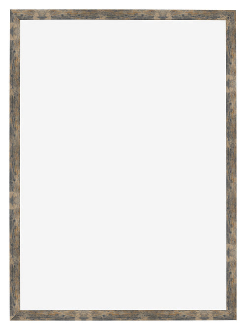 Cornice 42x60cm Blu Oro Fondente MDF Bologna Davanti | Yourdecoration.it