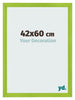 Cornice 42x60cm Verde MDF Pisa Davanti Dimensione | Yourdecoration.it