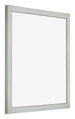 Cornice 45x45cm Acciaio Inox MDF Bologna Davanti Obliquo | Yourdecoration.it