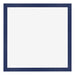 Cornice 45x45cm Blu Scuro Spazzato MDF Bologna Davanti | Yourdecoration.it