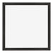 Cornice 45x45cm Nero Opaco MDF Bologna Davanti | Yourdecoration.it