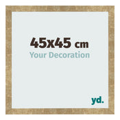 Cornice 45x45cm Oro Antico MDF Bologna Davanti Dimensione | Yourdecoration.it