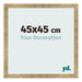 Cornice 45x45cm Oro Antico MDF Bologna Davanti Dimensione | Yourdecoration.it