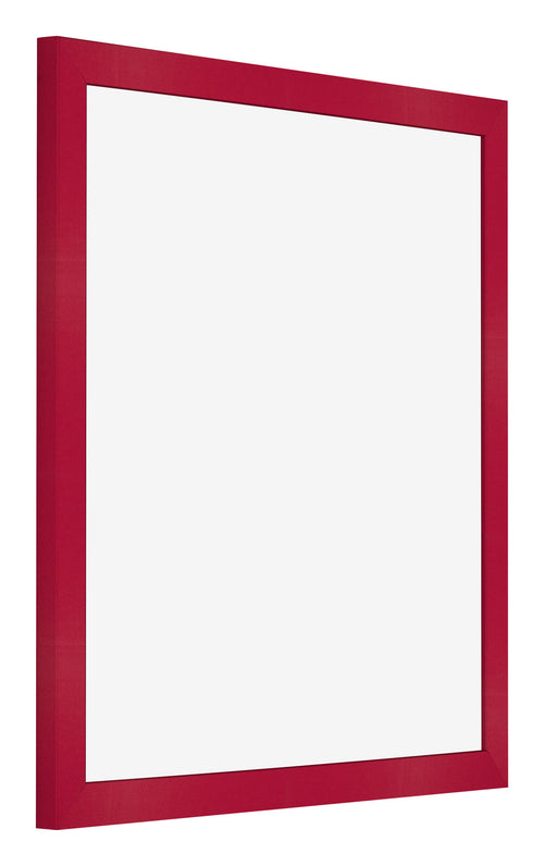 Cornice 45x45cm Rosso MDF Bologna Davanti Obliquo | Yourdecoration.it