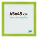 Cornice 45x45cm Verde MDF Pisa Davanti Dimensione | Yourdecoration.it