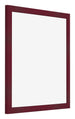 Cornice 45x45cm Vino Rosso Spazzato MDF Bologna Davanti Obliquo | Yourdecoration.it