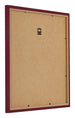 Cornice 45x45cm Vino Rosso Spazzato MDF Bologna Retro Obliquo | Yourdecoration.it