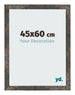 Cornice 45x60 cm Metallo Ossidato MDF Bologna Davanti Dimensione | Yourdecoration.it