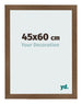 Cornice 45x60 cm Rovere Rustico MDF Bologna Davanti Dimensione | Yourdecoration.it