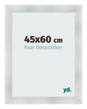 Cornice 45x60cm Alluminio Spazzolato MDF Pisa Davanti Dimensione | Yourdecoration.it
