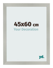 Cornice 45x60cm Argento Opaco MDF Bologna Davanti Dimensione | Yourdecoration.it