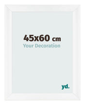 Cornice 45x60cm Bianco Vintage MDF Pisa Davanti Dimensione | Yourdecoration.it