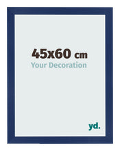 Cornice 45x60cm Blu Scuro Spazzato MDF Bologna Davanti Dimensione | Yourdecoration.it