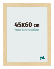 Cornice 45x60cm Faggio Decorativo MDF Bologna Davanti Dimensione | Yourdecoration.it