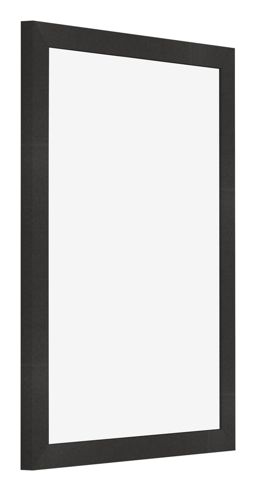 Cornice 45x60cm Nero Opaco MDF Bologna Davanti Obliquo | Yourdecoration.it